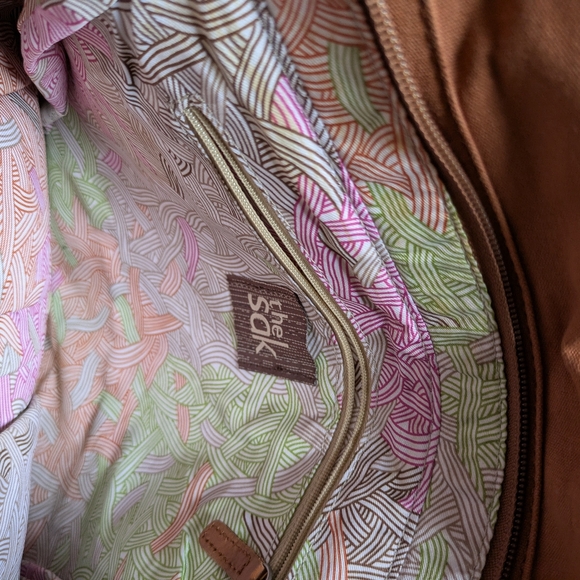 The Sak Ventura Convertible Denim Crossbody/ To Backpack - Picture 6 of 9